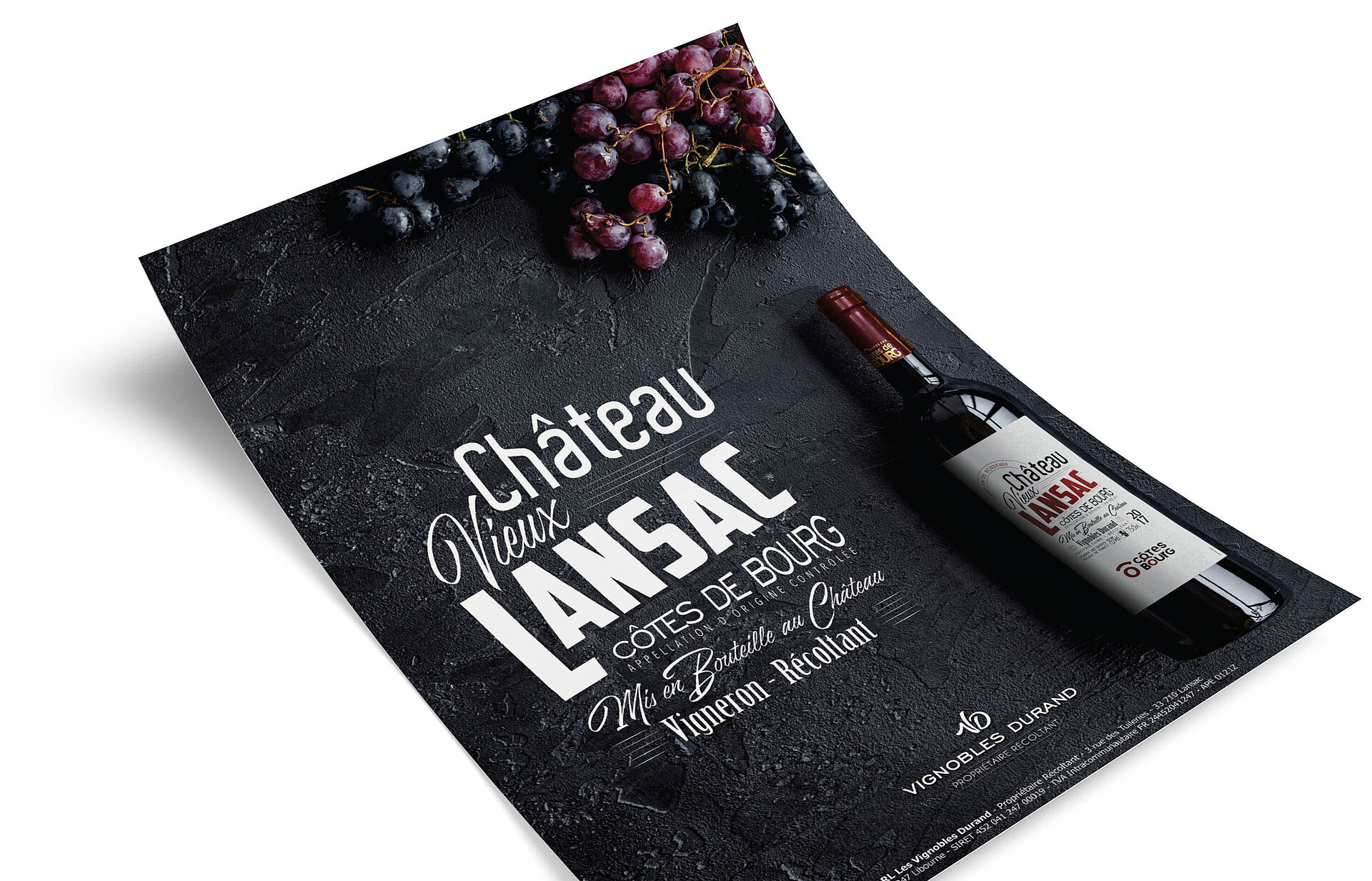 Flyer Château Vieux Lansac