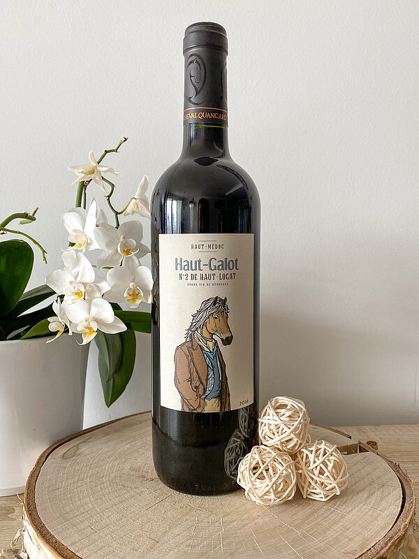Bouteille de Haut-Galot par S'quisse